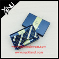 Wholesale Custom Paper Packaging Cardboard Wood Bow Tie Boxes with Cufflinks